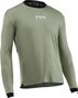 Maglia a maniche lunghe Northwave Sharp verde/bianca da uomo