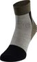 Odlo Performance Wool Low Wandersocken Grün/Grau