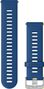 Garmin Quick Release 22 mm Silicone Wristband Tidal Blue Silver