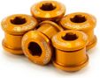 Juego de 5 tornillos para placa Garbaruk M8 x 0,75 naranja