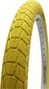 Pneu bmx 20 x 1.95 kenda slick jaune tr (50-406)