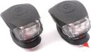 Set de lampes de vélo LED KHE M-Wave MINI