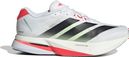 Chaussures Running adidas Adizero Boston 13 Blanc/Rouge Homme