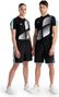 Bermudas unisex Arena Icons Team Stripe Negro