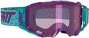 Masque Leatt Velocity 5.5 Iriz bleu Aqua - Ecran violet Purple 78%