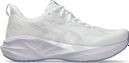 Asics Novablast 5 Running Shoes, White/Purple, Women's