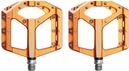 Paire de Pédales Plates HT Components Supreme ANS10 Orange