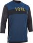 Maillot Manches 3/4 Ion Scrub AMP Bleu Océan