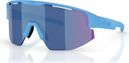 Lunettes Bliz Matrix Small Bleu clair - Ecran Miroir Bleu