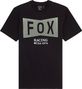 Fox Typeface Premium Kurzarm T-Shirt Schwarz