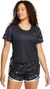 Nike Dri-Fit Swoosh Print Women's Short Sleeve Jersey Black