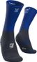 Calze compressive Compressport Mid Compression blu
