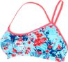 Costume da bagno a due pezzi donna Michael Phelps Sakura Blu / Nero