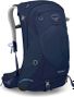 Bolsa de senderismo azul Osprey Stratos 34 para hombre