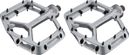 Atlas Silver Race Face Flat Pedal Pair