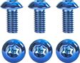 Kit di 6 Viti per disco NEATT Inox M5x10 mm Blu