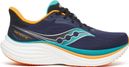 Saucony Triumph 24 hardloopschoenen, blauw/oranje, heren
