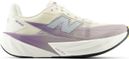 New Balance FuelCell Rebel v5 Running Shoes, White/Green, Women's