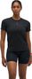 T-Shirt Running Hoka EveryRun Noir Femme