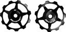 Paire de Galets Reverse Roulements Acier 7-12 Vitesses Noir