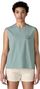 Canotta donna Patagonia Clean Climb Roots Blue