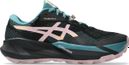 Chaussures Trail Asics Trabuco 14 GTX Noir/Bleu/Rose Femme