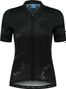 Maillot Manches Courtes Velo Rogelli Marble - Femme - Noir/Gris
