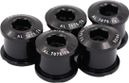 Pride Bolt/Nuts Chainring Vortex Aluminium 6.5 mm Black