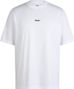 Rapha Cotton Regular T-Shirt, White/Black, Men's
