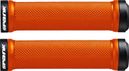 Pair of Orange Spank Spoon Grips