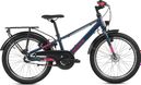 S’COOL troX pro  vélo enfant  3 vitesses  Bleu foncé/Rose