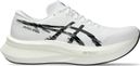 Chaussures Running Asics Magic Speed 4 Blanc/Noir Homme