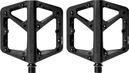 Refurbished Product - Pair of Crankbrothers STAMP 1 Flat Pedals Black