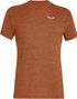 Technisch T-shirt Heren Salewa Puez Melange Bruin