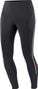 Lange Damen-Tights Salomon Sense Stow Schwarz