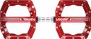 SB3 Unicolor 2 Flat Pedals Red