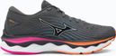 Mizuno Wave Sky 6 Running Shoes Pink Grey