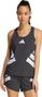 adidas Adizero Road to Records Tank Dames Zwart