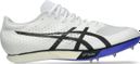 Asics Metaspeed MD White/Blue Unisex Running Shoes