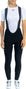 LeBram Race - Pantaloncini a bretelle da donna Nero