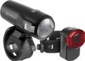 AXA kit d'éclairage Compactline usb 35 lux noir