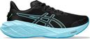 Asics Novablast 4 Lite-Show Running Shoes, Black/Blue/Green, Men's