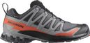 Scarpe Trail Salomon XA Pro 3D V9 GTX Large Grigio/Rosso Uomo