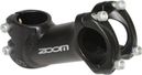 POTENCE ROUTE-VTT ZOOM NOIR CAPOT NOIR RELEVE 25° 31.8 L 90mm