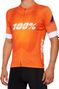 Maillot Manches Courtes 100% Exceeda Orange
