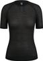 Rapha Merino Lightweight Black Women's short sleeve underlay