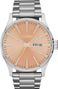 Montre Unisexe Nixon Sentry Silver/Coral