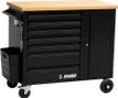 Unior Hercules Workshop Trolley with 7 Drawers, Black