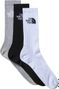Chaussettes The North Face Multi Sport Gris/Blanc/Noir (3 paires)