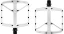 Deity Supervillain Flat Pedals Silver